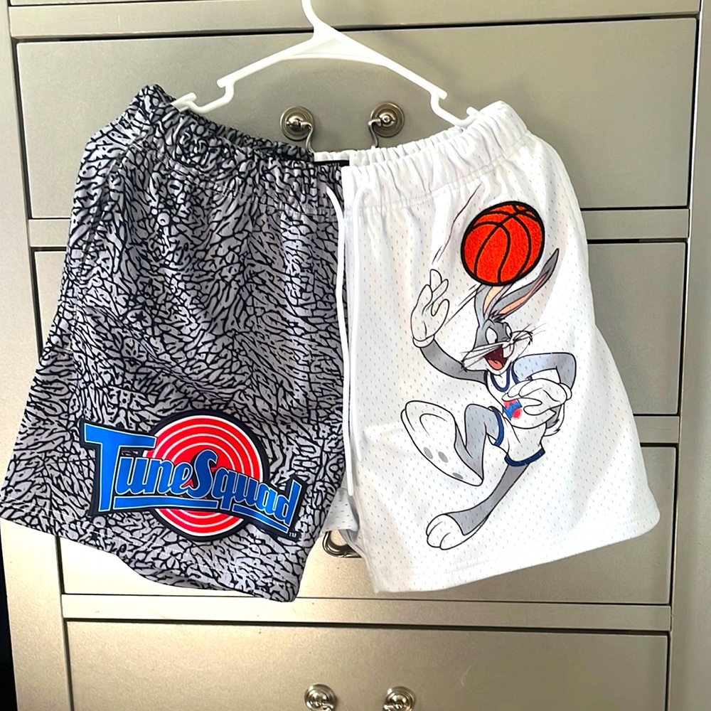 Athletic but comfortable stylish Space Jam shorts